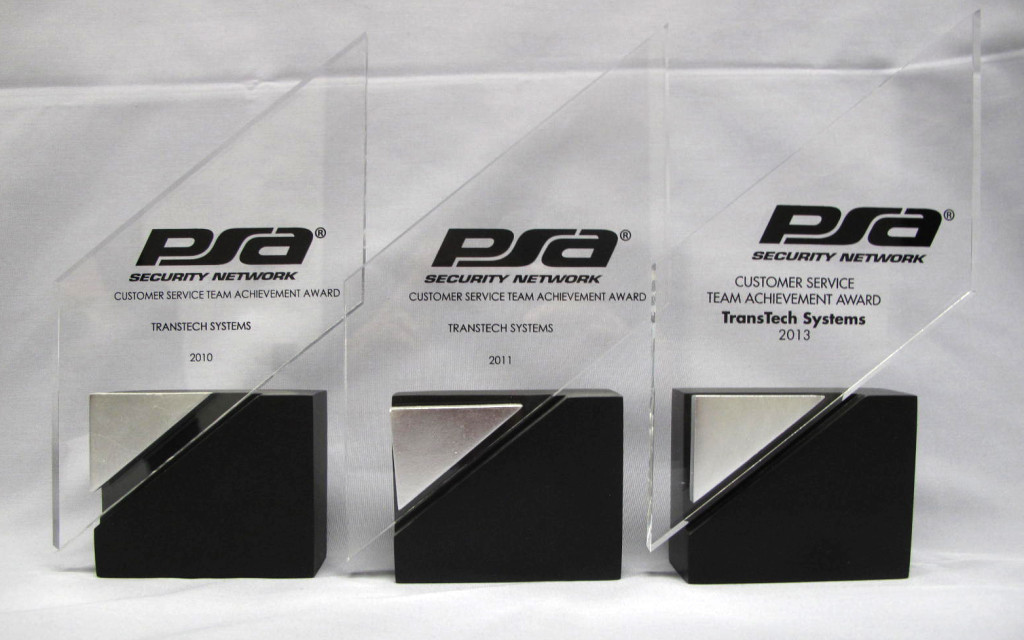 TransTech wins 2013 PSA Customer Service award